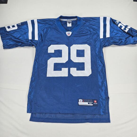 Vintage Reebok NFL Indianapolis Colts Joseph Addai Blue Jersey Men's Size Medium - Picture 1 of 8